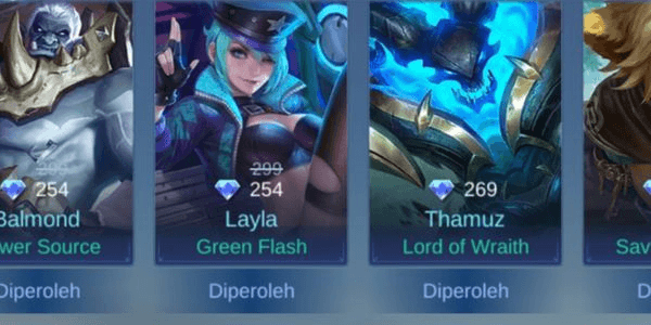 Gambar Product Green Flash (Skin Layla)