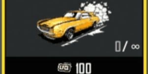 Gambar Product PUBG Mobile Popularity +2000 Sports Car