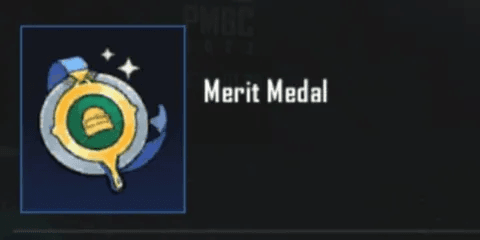 PUBG Mobile Popularity +300 Merit Medal