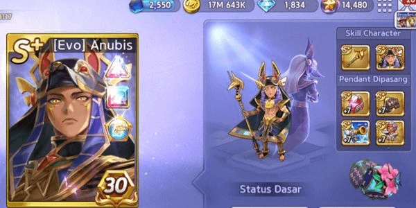 Gambar Product Anubis account with a cheap super switch punch gun full power pendant