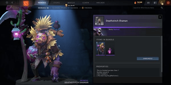 Gambar Product Deathstitch Shaman (Witch Doctor) CC 2022