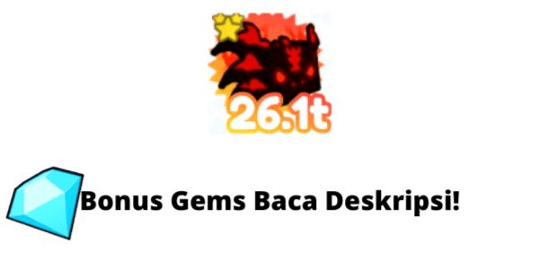 Gambar Product Rainbow Hellish Axolotl + bonus gems