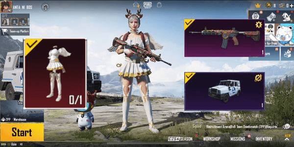 Gambar Product Set Mitik Peri Yuma M4 COW lvl 1 Akun cantik murah aja