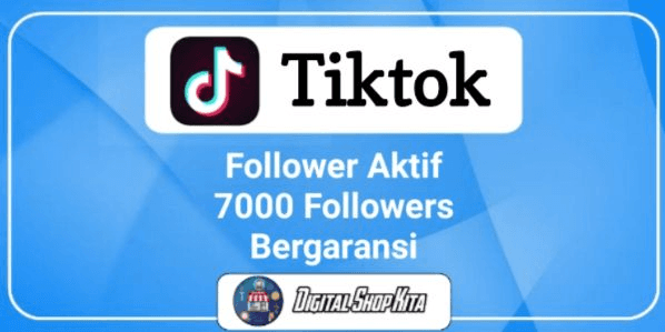 Gambar Product Tiktok Account 7000 Followers