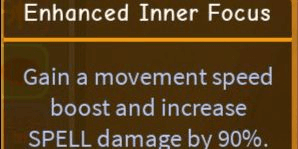 Gambar Product Roblox Dungeon Quest Legendary Enchanted Inner Focus