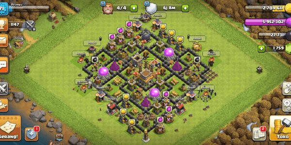 Gambar Product 	Clan Level 8