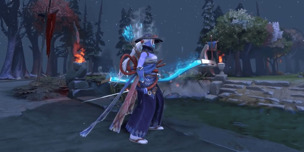 Beli Item Gift Stranger in the Wandering Isles (Drow Ranger Set Aghanim ...