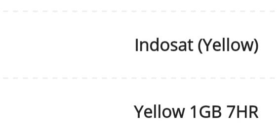 Gambar Product Yellow 1GB (7 Hari)