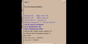 Fox Fire Kitsune +0(FFK)