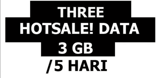 Gambar Product HotSale 3 GB (5 Hari)