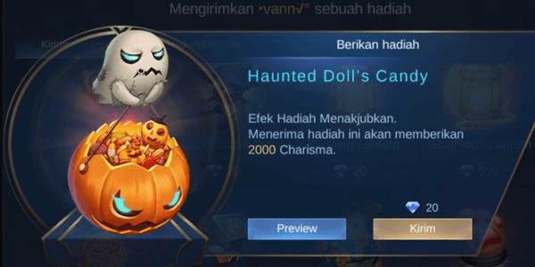 Gambar Product Haunted Dolls Candy