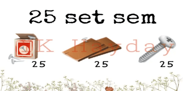 Silo Upgrade Pack 25 sets