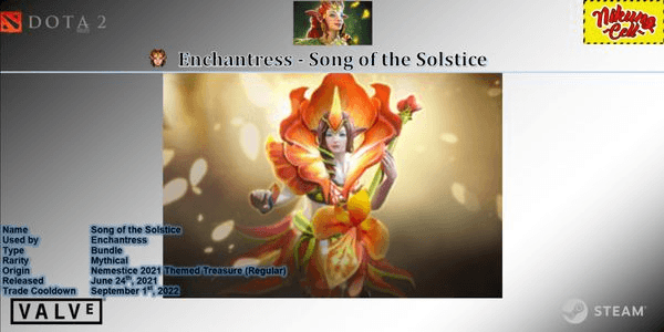 Gambar Product Song of the Solstice (Enchantress Set Nemestice 2021 Themed Treasure)