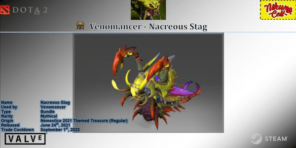 Gambar Product Nacreous Stag (Venomancer Set Nemestice 2021 Themed Treasure)