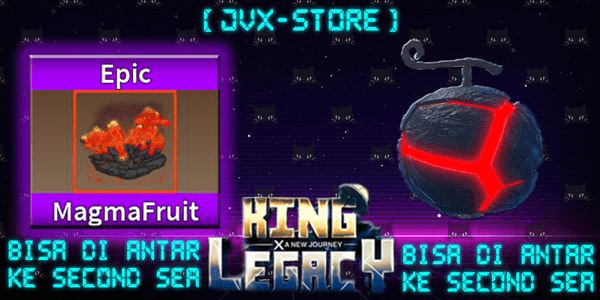 Beli Item Magma Fruit / Magu - Magu No Mi [ King Legacy ] (Baca Deskripsi)  Roblox Terlengkap dan Termurah Desember 2023 1497905