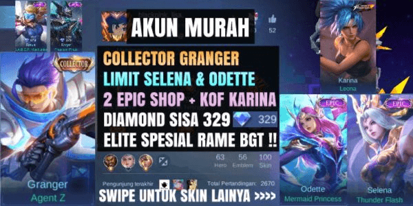 Gambar Product CHEAP COLLECTOR GRANGER ACCOUNT