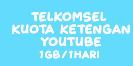 Gambar Product Kuota Ketengan YouTube 1 GB (1 Hari)