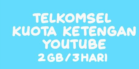 Gambar Product Kuota Ketengan YouTube 2 GB (3 Hari)