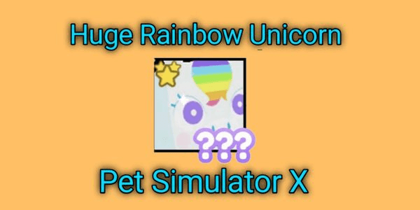 Gambar Product Huge Rainbow Unicorn