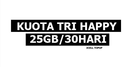 Gambar Product Kuota Happy 25 GB (30 Hari)