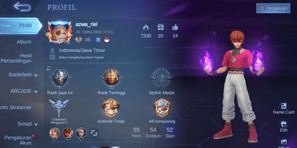 Gambar Product AKUN MURAH MERIAH SEKALI#SULTAN#GG#MANTAP