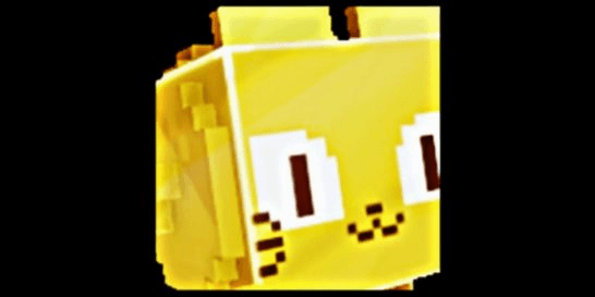 Gambar Product Golden Huge Pixel Cat - Pet Simulator