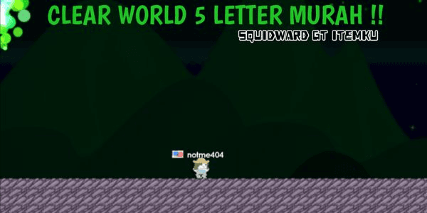 Gambar Product 5 LETTER CLEAR WORLD MURAH !!