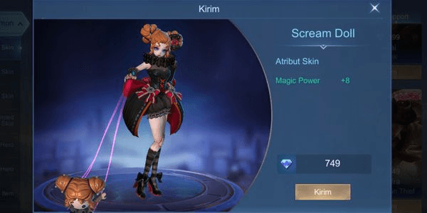 Gambar Product Scream Doll (Special Skin Angela)