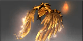 Golden Wyrmwrought Flare (Immortal TI7 Lina)