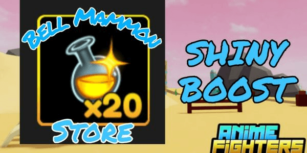 Gambar Product Shiny Boost/Shiny Potion | Anime Fighter Simulator