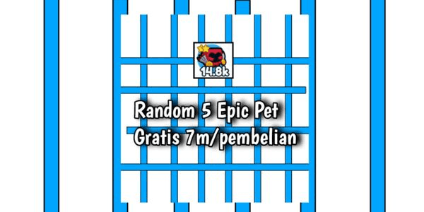 Gambar Product Random 5 Epic Pets.