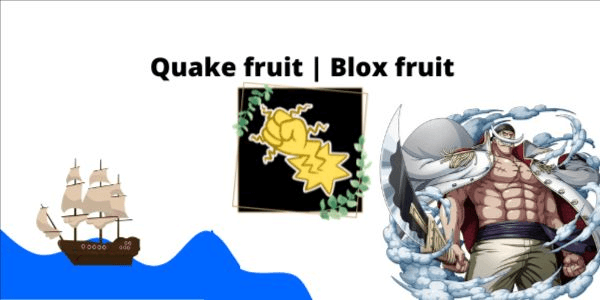 Buy Item Quake Fruit - Blox Fruit Roblox 1823764