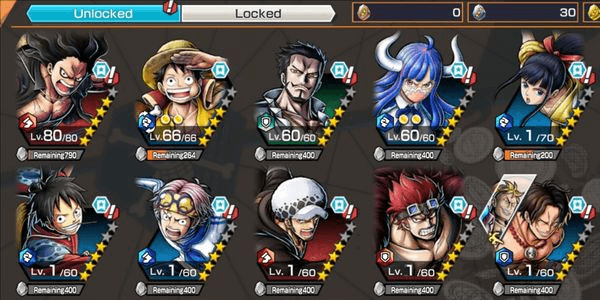 Gambar Product Akun starter ex luffy ft ulti