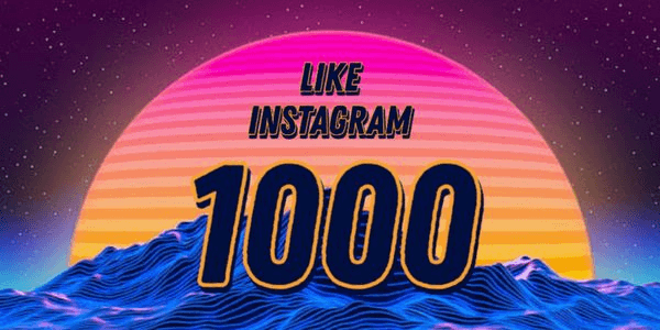 Gambar Product 1000 Like Instagram [Non Drop]