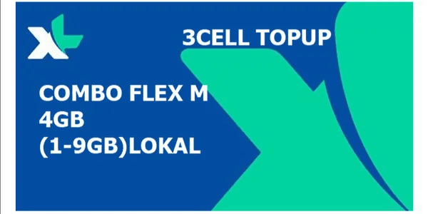 Data Combo Flex M 4GB (30Hari)