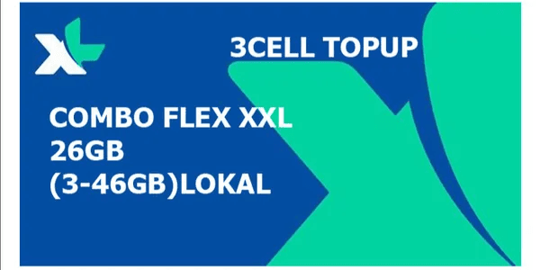 Data Combo Flex XXL 26GB (30Hari)