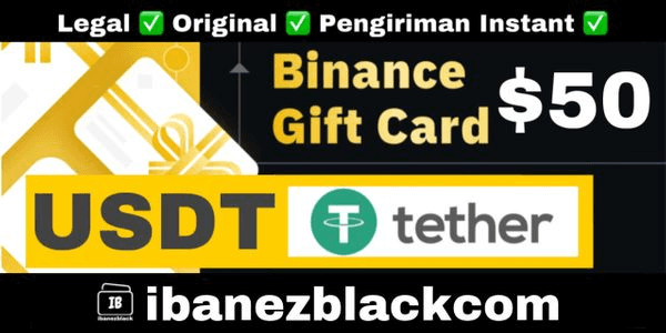Gambar Product Binance Gift Card USDT $50
