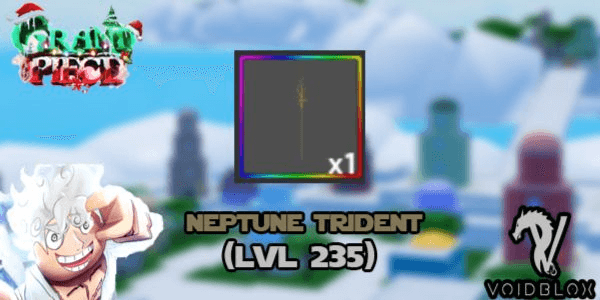 Roblox - GPO, Grand Piece Online] Neptune Trident
