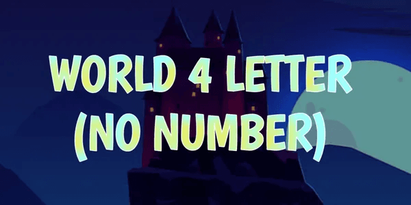 LETTER WORLD No Number FREE CLEAR