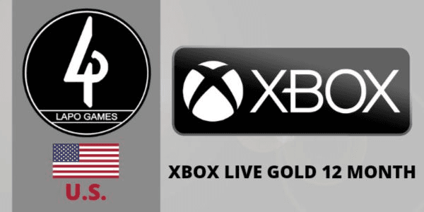 Gambar Product Xbox Live Gold 12 Bulan