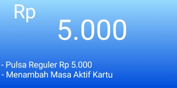 Gambar Product Pulsa 5000