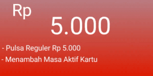 Pulsa 5000