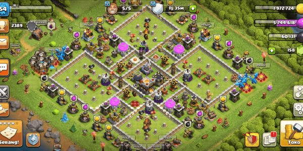 Gambar Product Town Hall 11 SEMI MAX LVL 154 ||BK 45 ||AQ 50 ||GW 20 ||GEMS 158 ||HIGH TROPY 2384 ||Fast Respond ( Android & IOS)