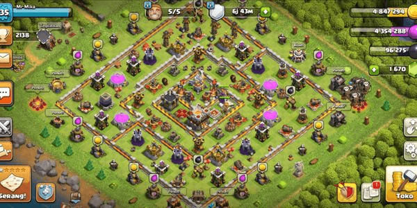 Gambar Product Town Hall 11 LVL 135 ||BK 30 ||AQ 50 ||GW 17 ||GEMS 1670 ||HIGH TROPY 2148 ||Fast Respond ( Android & IOS)