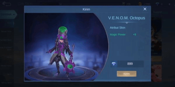 Gambar Product V.E.N.O.M. Octopus (Epic Skin Harley)