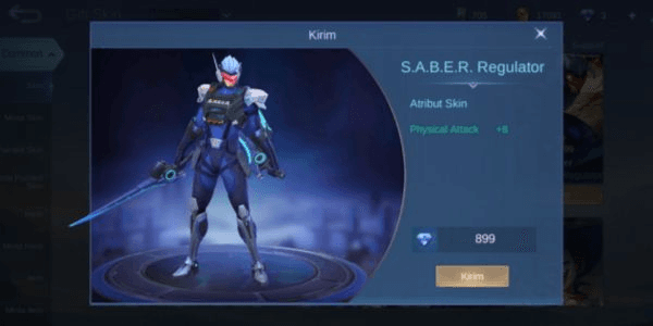 Gambar Product Regulator (Saber Epic Skin)