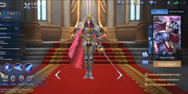 Gambar Product Floral Knight (Epic Skin Lancelot)