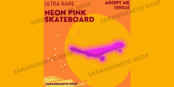 Beli Item Adopt Me NEON PINK SKATEBOARD | ADOPT ME Roblox Terlengkap