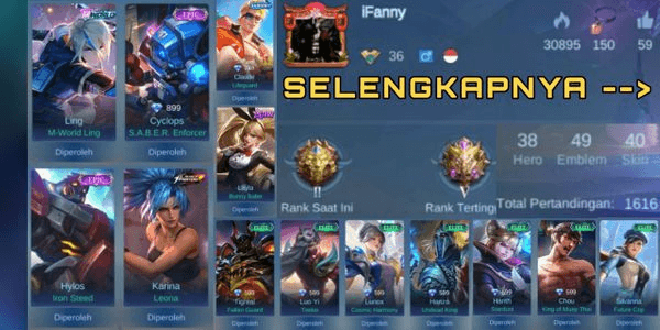 Gambar Product PRIVATE ACCOUNT WITH EPIC LIMIT #MURAHMERIAH