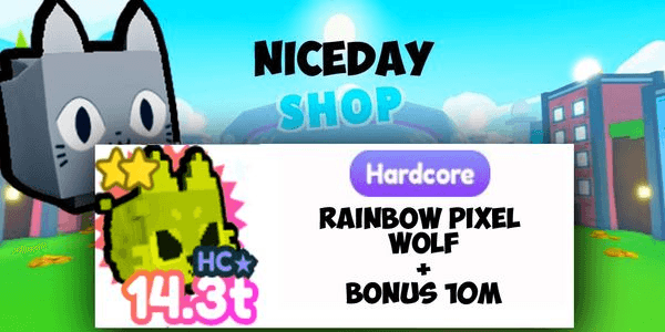 Gambar Product Hardcore Rainbow Pixel Wolf 14T+ Power